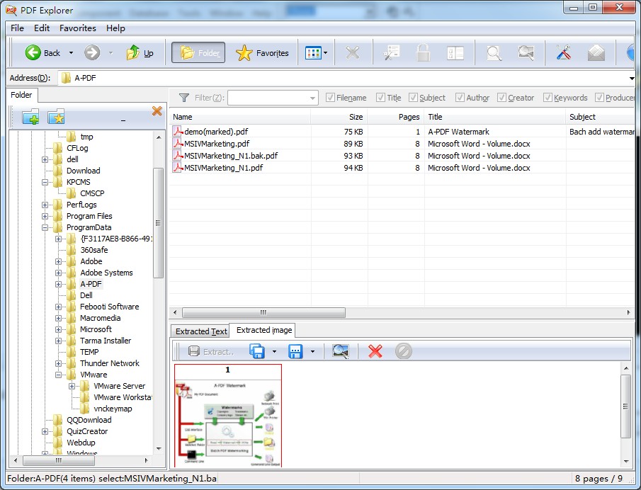 Easily manage, filter, and batch processing your large archive of PDFs