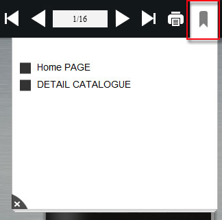 Create a new bookmark while convert PDF to flipbook