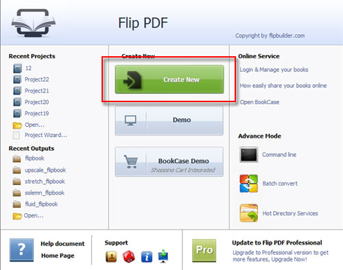 Keep the link of PDF to converted flipbook