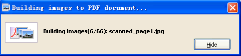 screenshot of A-PDF Image to PDF