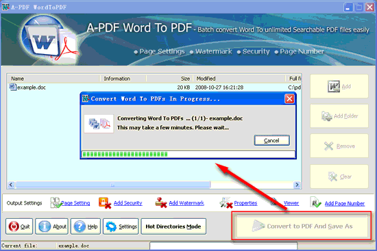 how to convert a document to pdf in word 2007