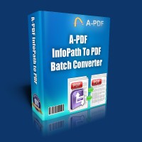 box of A-PDF InfoPath to PDF