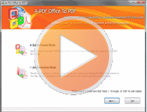 small screenshot of A-PDF  Office to PDF