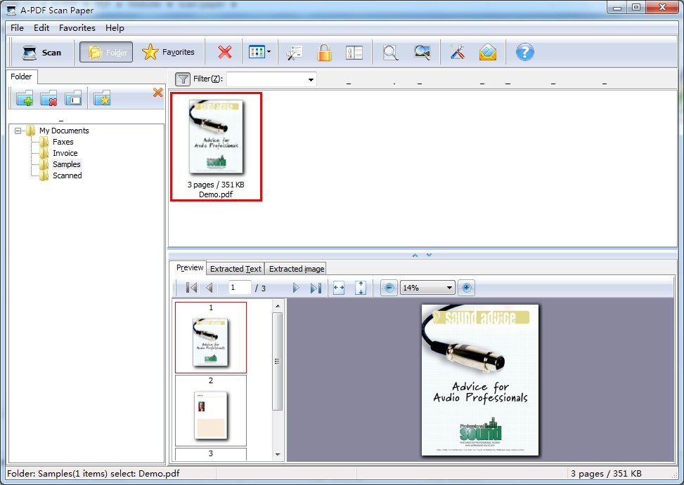 Easily scan, organize, filter, and batch processing your large archive of PDFs.