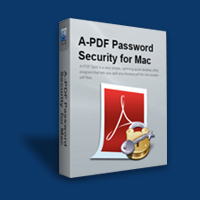 box of A-PDF Password Security for Mac