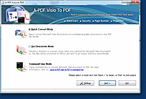 small screenshot of A-PDF Visio to PDF