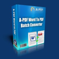 برنامج تحويل الملفات A-PDF Word