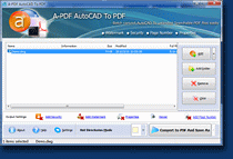 small screenshot of A-PDF AutoCAD to PDF